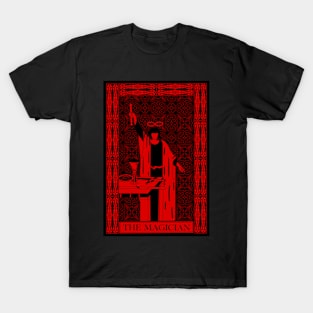 The Magician - Crimson Tarot Cards Sunweaver T-Shirt